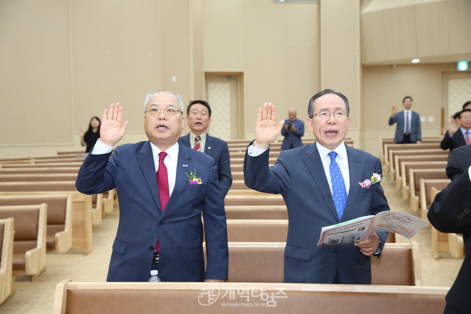 영ㆍ호남남전도회협의회 제2회 정기총회 모습