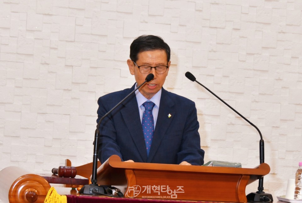전국남전도회 제7차 전국임원회의 모습