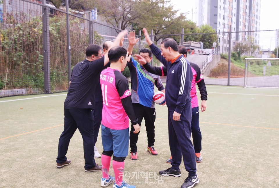 동한서노회 제86회 정기노회, 체육대회 모습