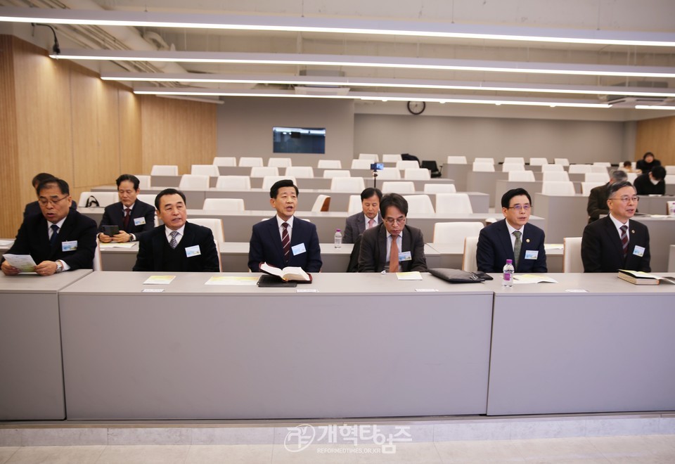 총신대신대원 총동창회, 2025년 신년하례회 모습