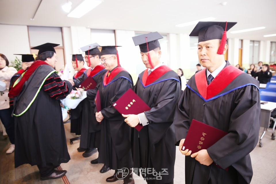 총회신학원, 2024학년도 졸업식 모습