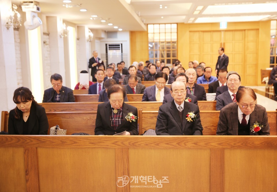 전국원로ㆍ은퇴장로회, 3.1절 기념 감사예배 및 월례회 모습