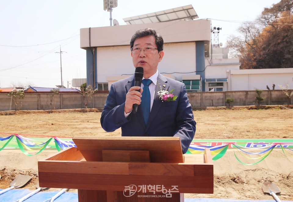 화양중앙교회, 재건축 기공예배 모습