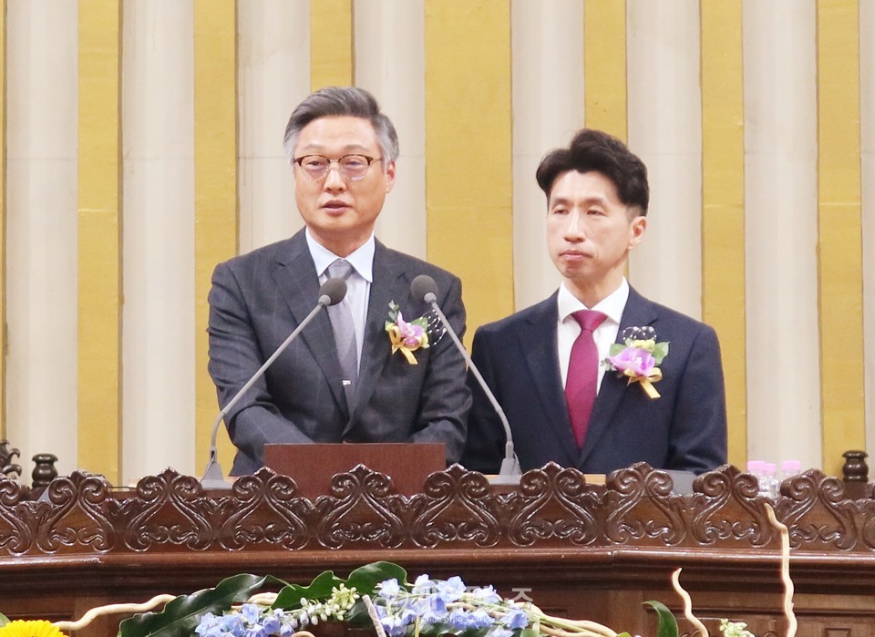 대구서현교회, 박성훈 목사 위임 감사예배 모습