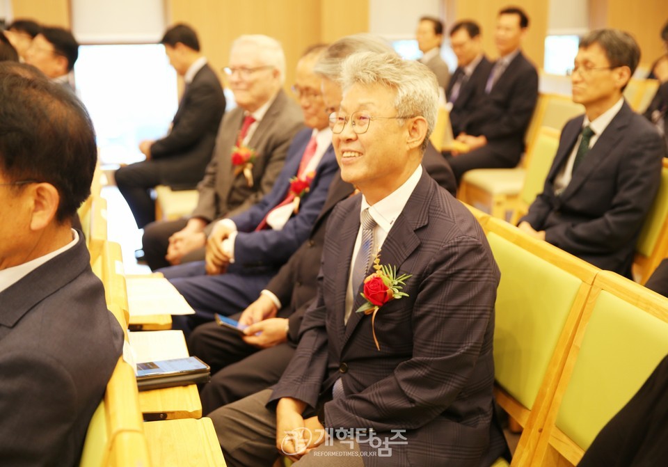 GMS 이사장 양대식 목사 출판기념회 모습