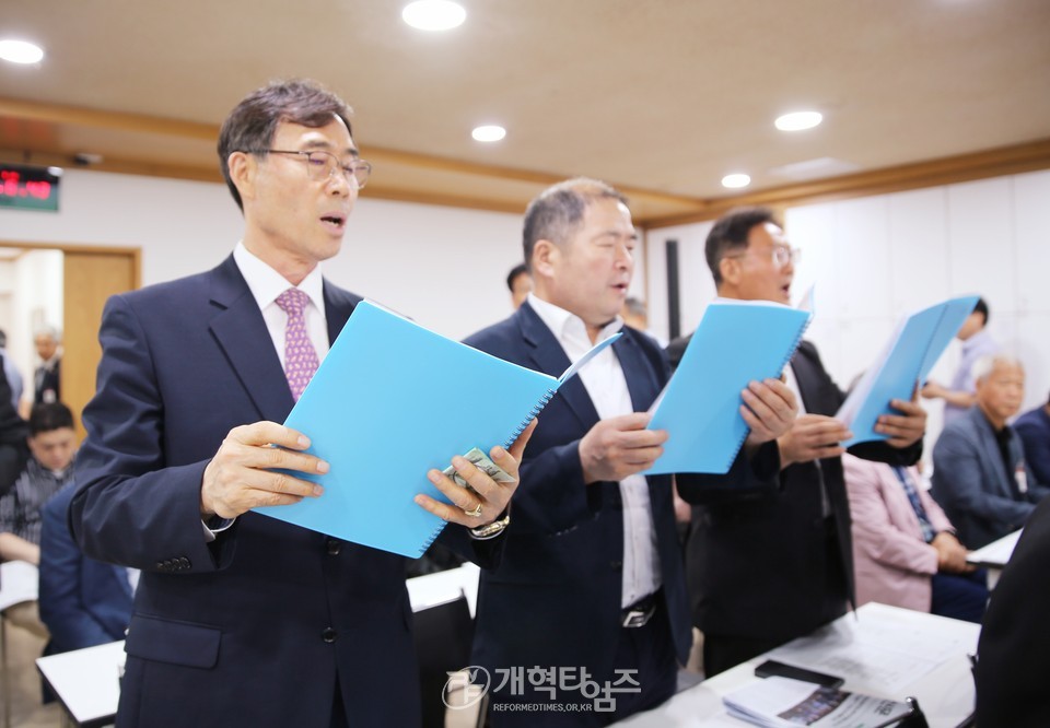 서울ㆍ서북지역장로회 6월 월례회 모습