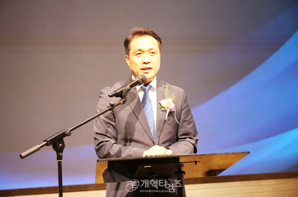 대한교회 센터위드 개관식 모습