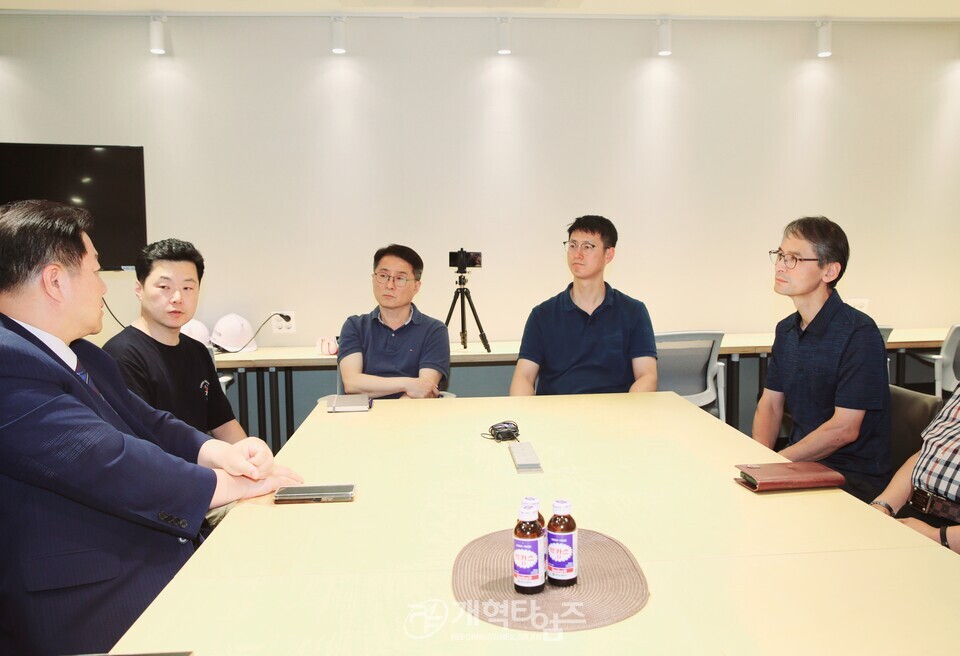 대화재가 발생한 구리 새음교회 모습