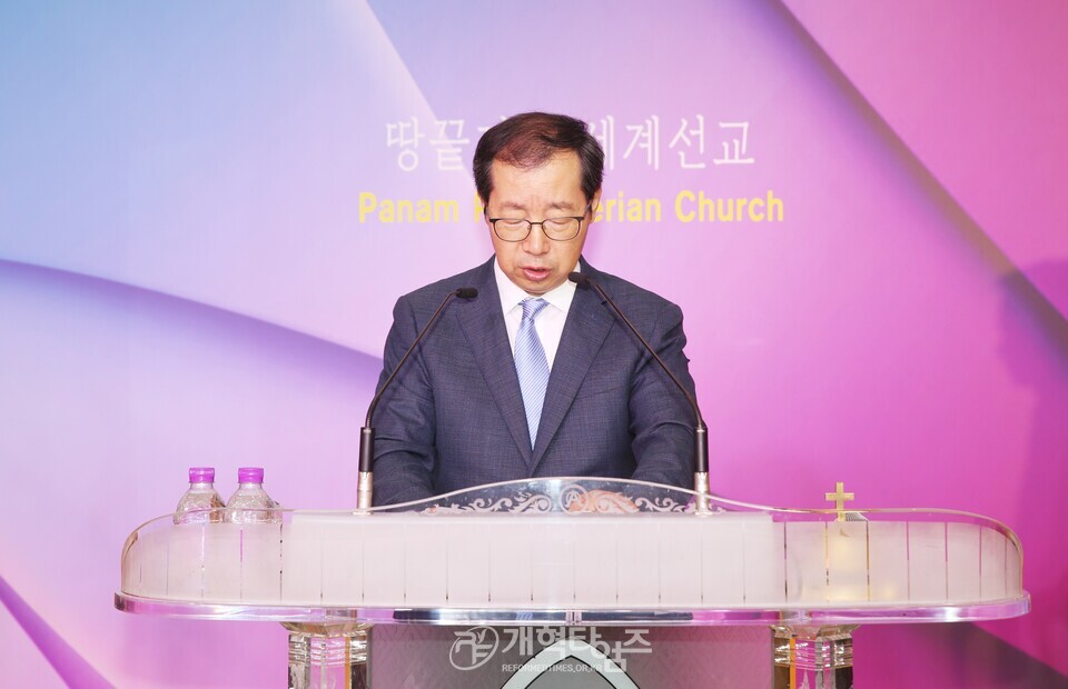 제31회기 중부협의회 총회 상비부 공천 모임 모습