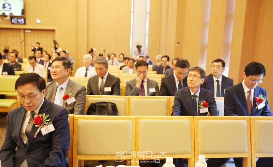 총회세계선교회 제28회 이사회 정기총회 모습