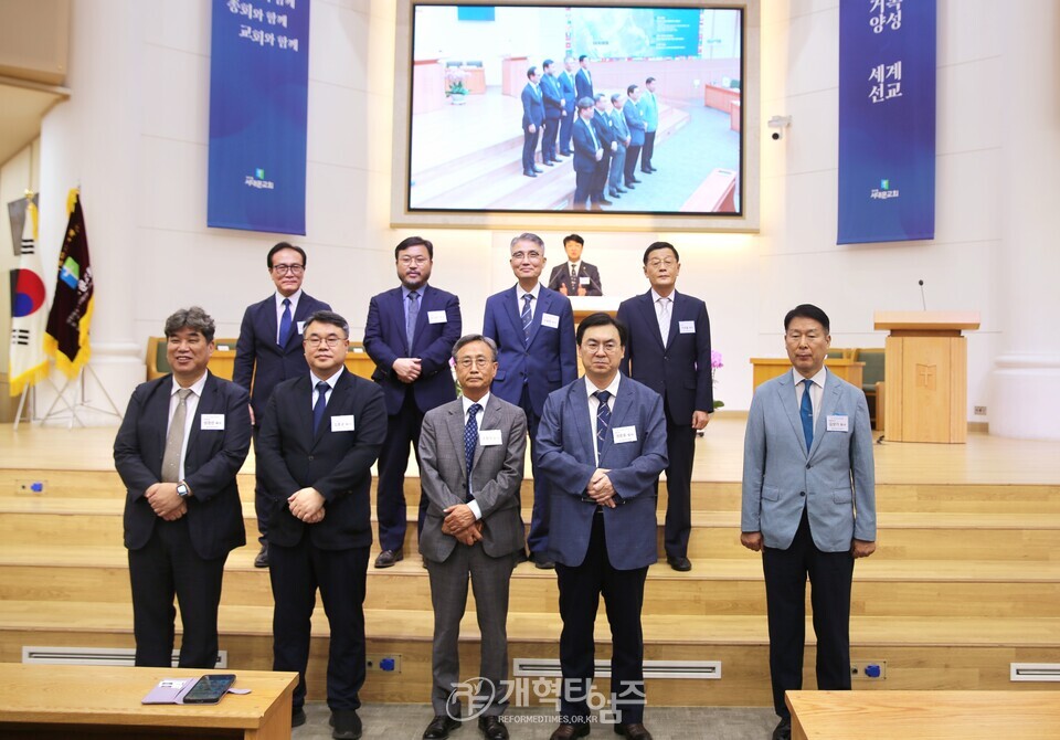 110회 총회 공천위원회 모습