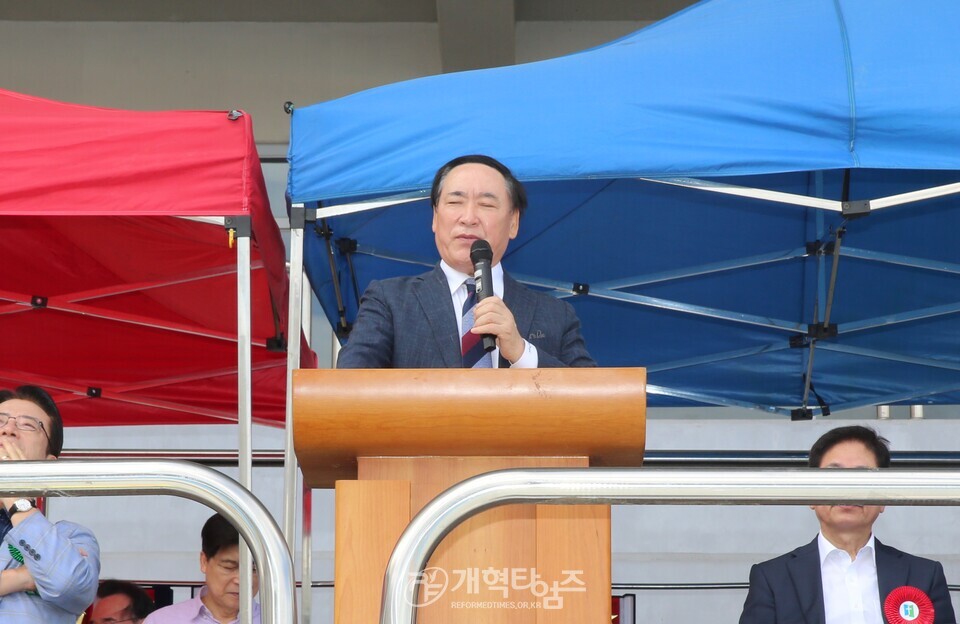 서울지역노회협의회 노회연합체육대회 모습