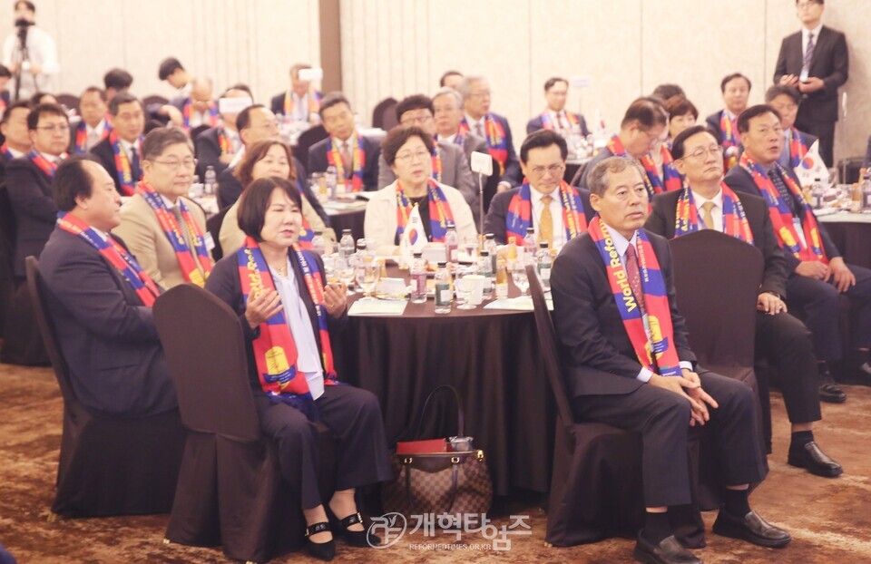 세계 개혁주의 교단 및 아시아 교회 지도자 대회, 첫째 날 모습